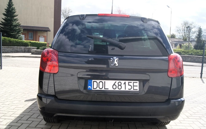 Peugeot 207 cena 9900 przebieg: 244000, rok produkcji 2008 z Syców małe 352